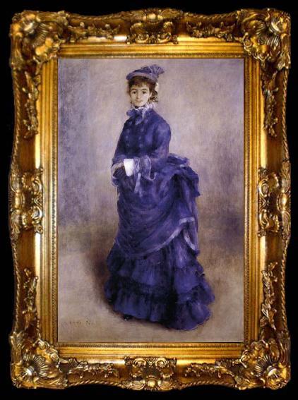 framed  Pierre Renoir The Parisian Woman, ta009-2